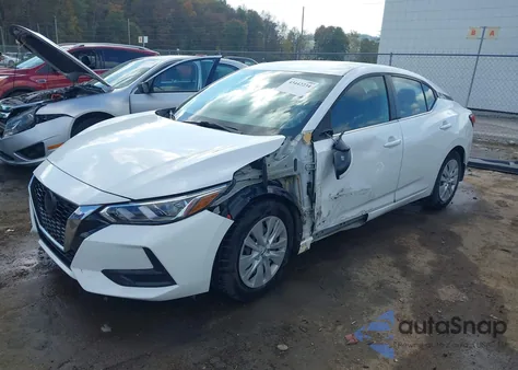 2022 Nissan Sentra S Xtronic Cvt from USA, damaged, VIN 3N1AB8BV6NY204629